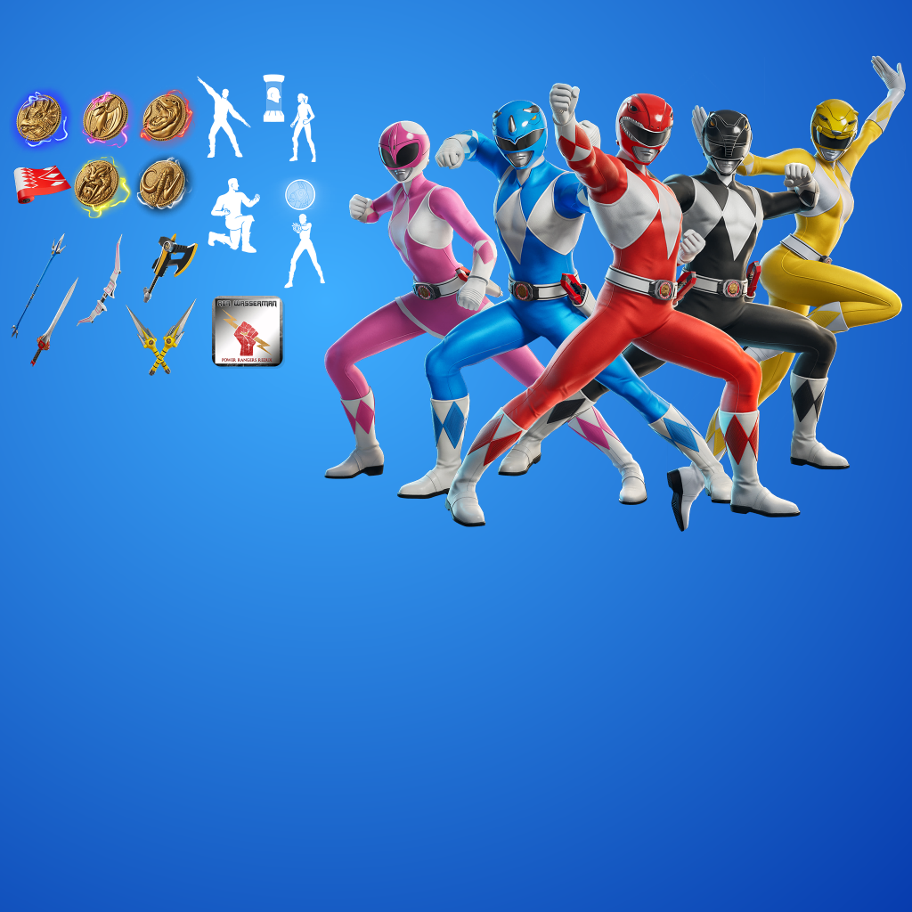 Lote de Power Rangers